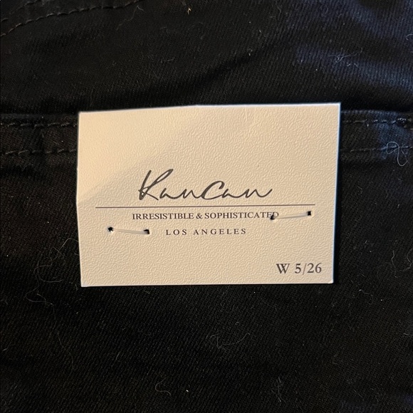 KanCan Black Jean Shorts for Women - Picture 6 of 6